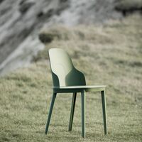Allez Dining Chair w. Wicker Gray