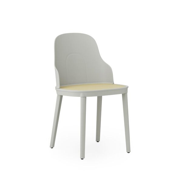 Allez Esstischstuhl M. Wicker Warm Grau