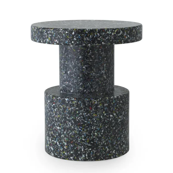 Bit Stool Black Multicolored