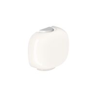 White shade and white suspension