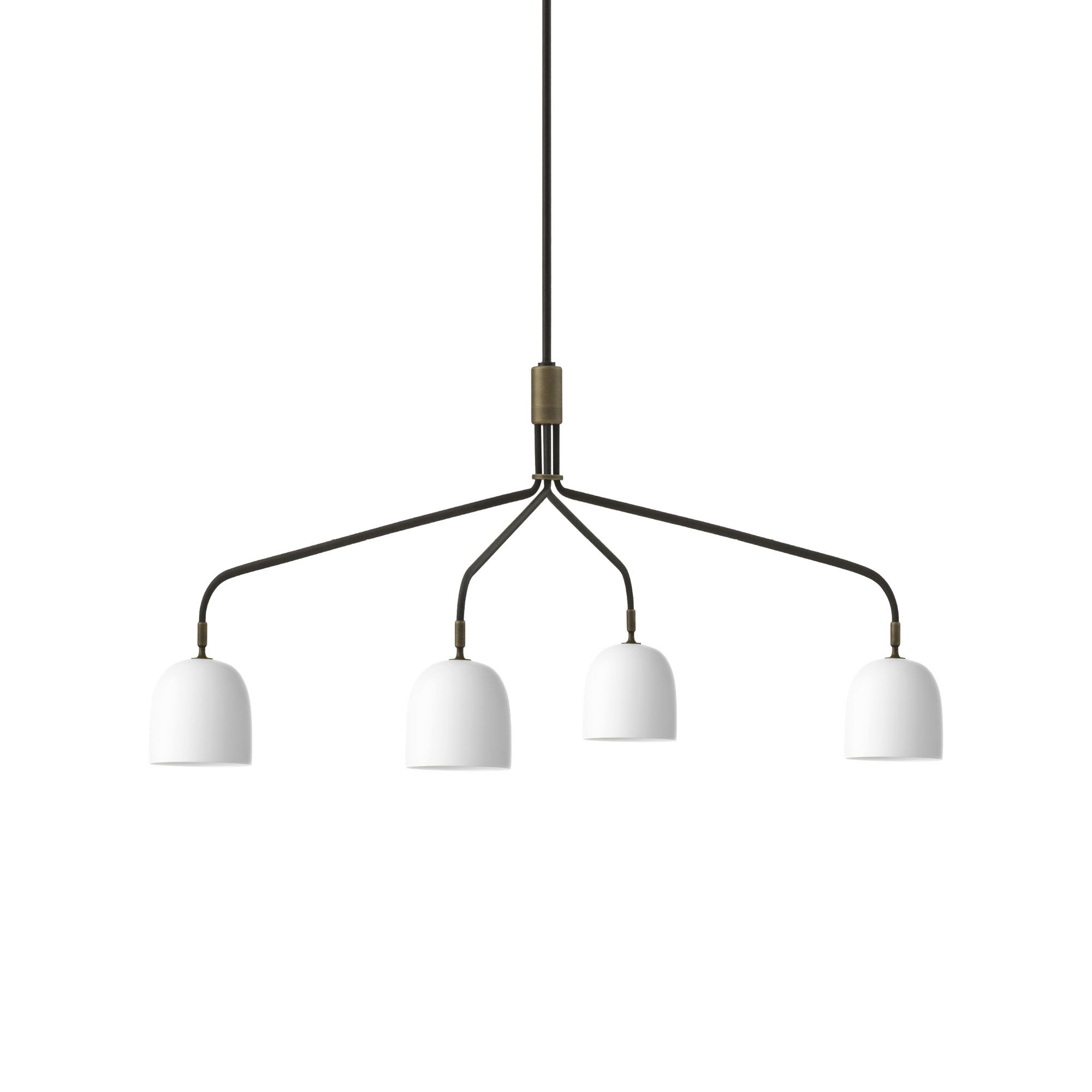 Howard Chandelier 4 Arm Long Bone Kina