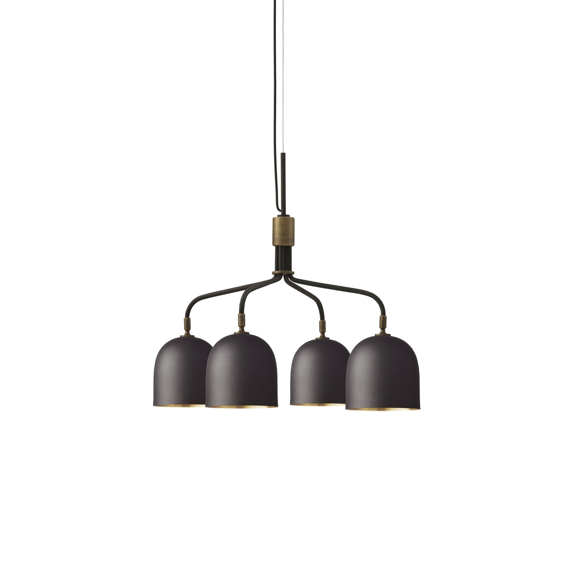 Howard Chandelier 4 Arm Short Gunmetal