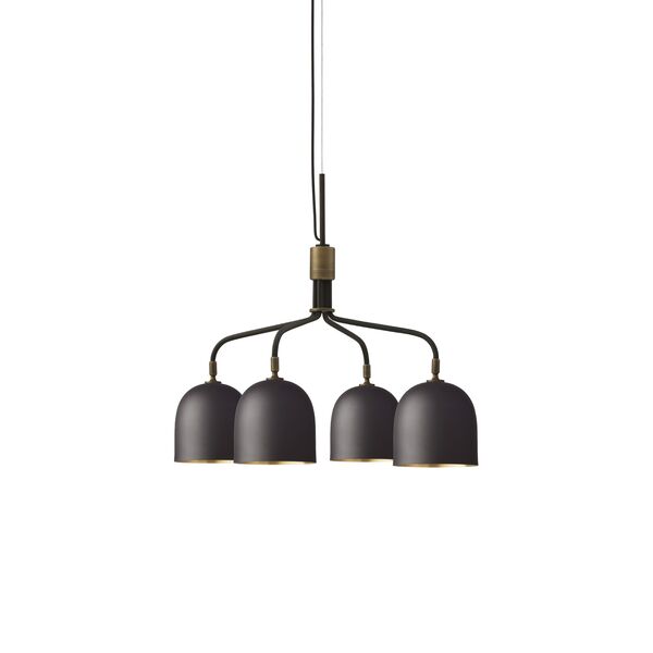 Howard Lysekrone 4 Arm Kort Gunmetal