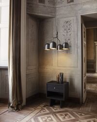 Howard Chandelier 4 Arm Short Gunmetal