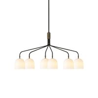 Howard Chandelier 6 Arm Bone China