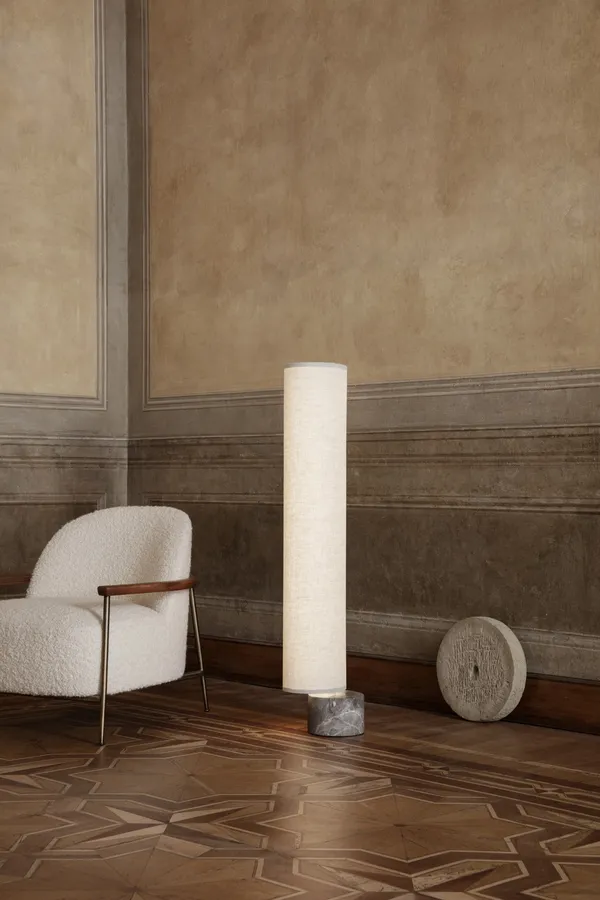 Unbound Floor Lamp H120 Canvas