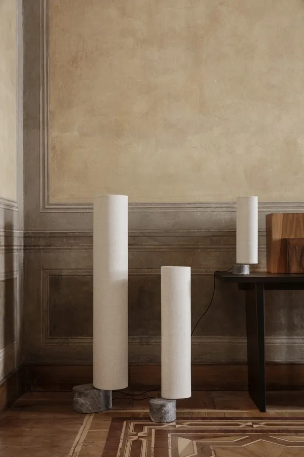 Unbound Floor Lamp H120 Canvas