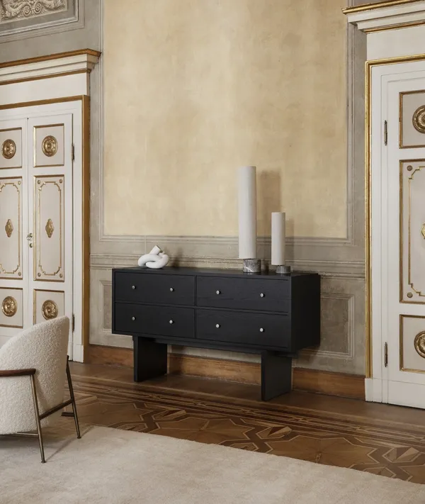 Unbound Floor Lamp H80 Canvas
