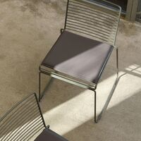 Coussin Pour Chaise de Salle à Manger Hee en Gris Ciel