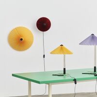 Matin Flush Ø50 Wall Lamp Yellow