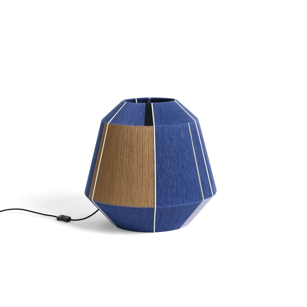 Bonbon 500 Skærm Til Bordlampe Blue Tones/Cream White