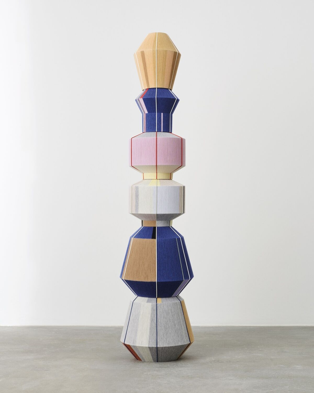 Bonbon 500 Skærm Til Bordlampe Blue Tones/Cream White