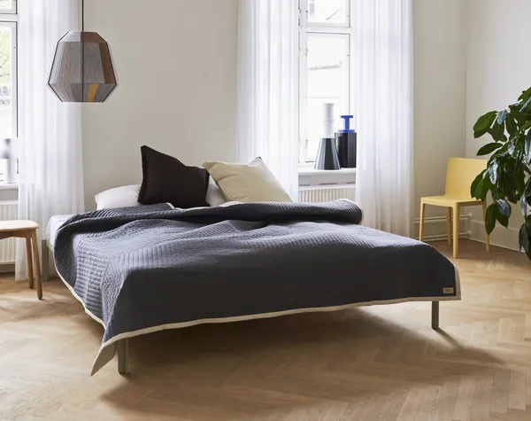 Bonbon 500 Abat-jour pour Lampe à Poser Tons Bleu/Blanc Crème