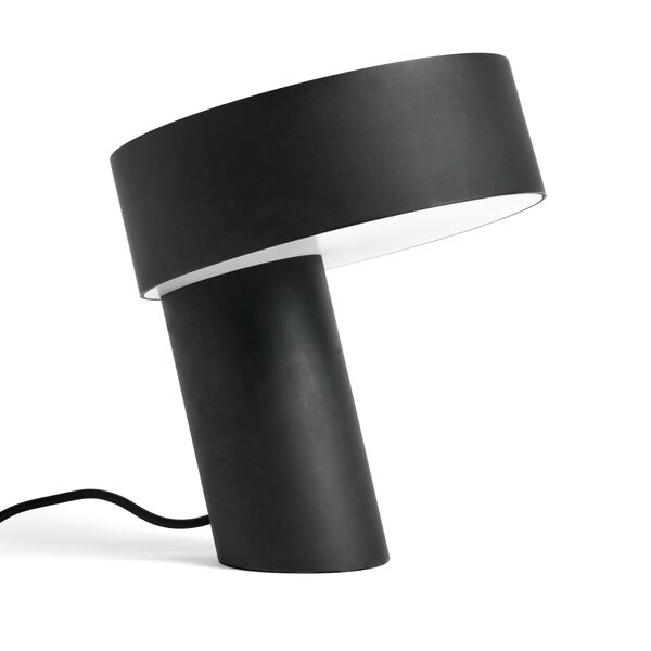 Slant Tischlampe Soft in Schwarz