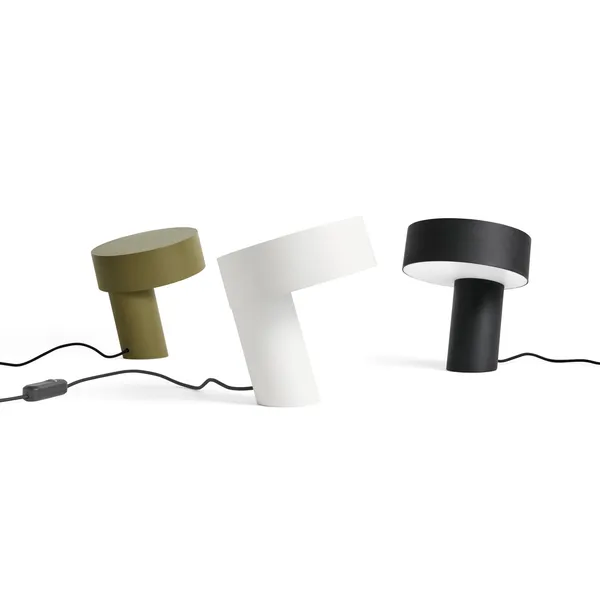 Slant Table Lamp Soft Black