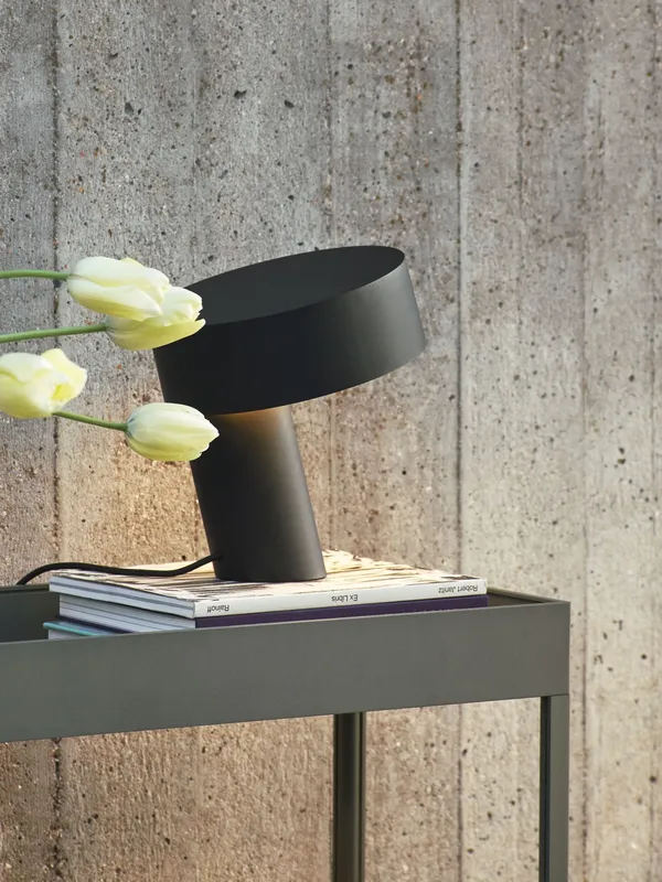 Slant Table Lamp Soft Black