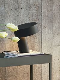 Slant Table Lamp Soft Black