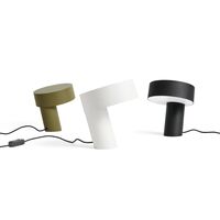 Slant Table Lamp White
