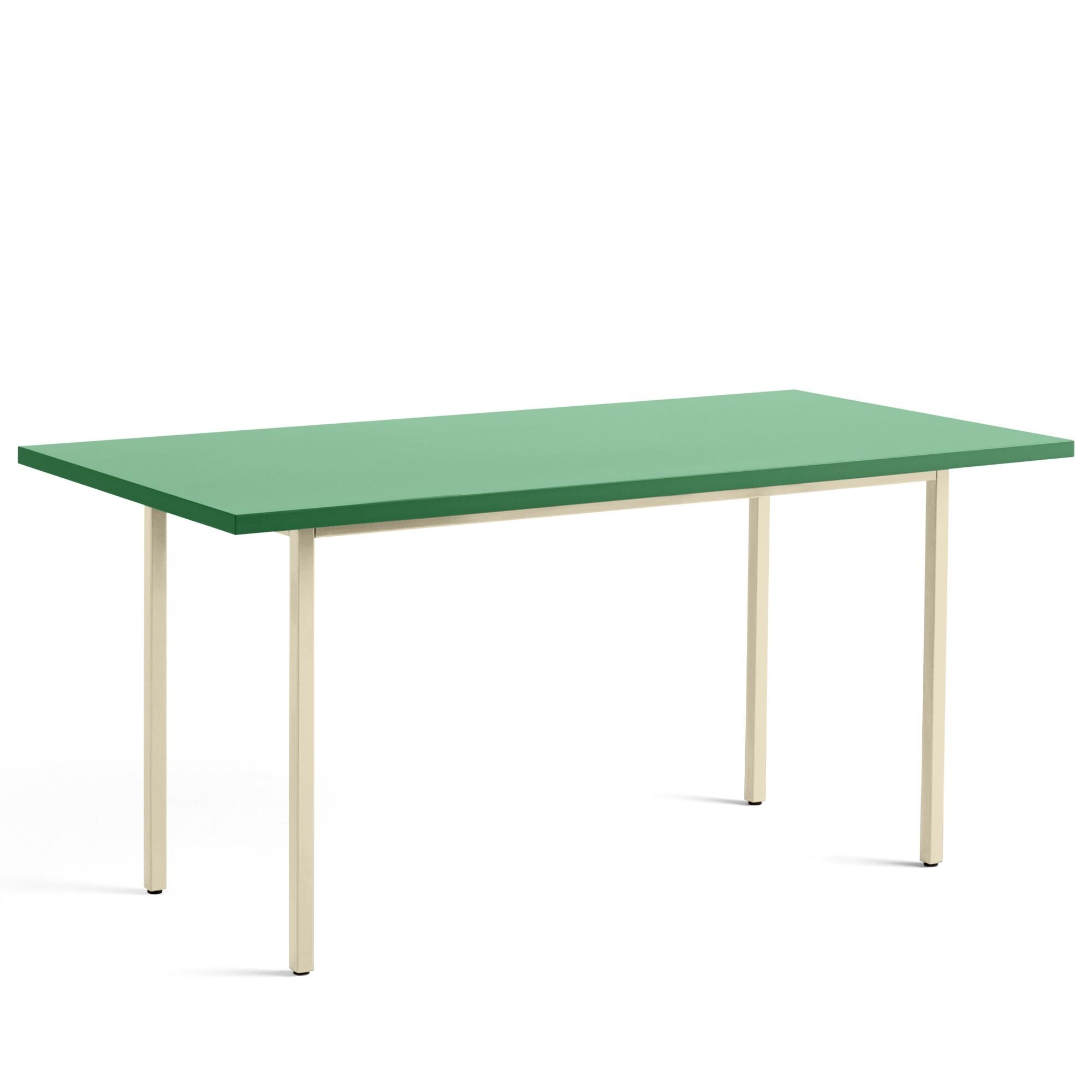 Tofarget Spisebord L160 Elfenben/Grønn Mint