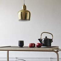 A330S Goldener Pendelleuchte , Messing, Gold Edition