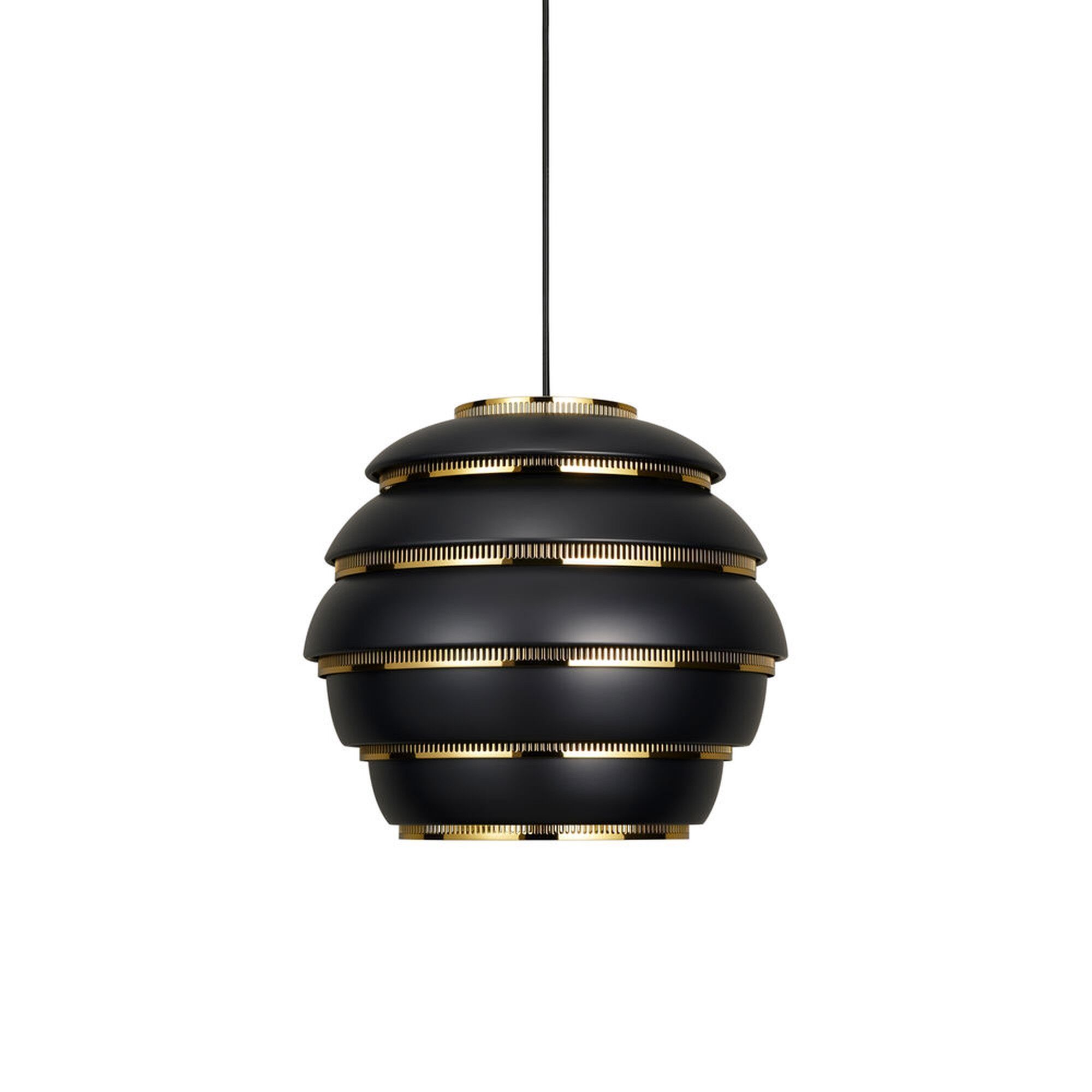 Beehive A331 Taklampa Svart/ M&auml;ssing