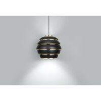 Beehive A331 Hanglamp Zwart/ Messing