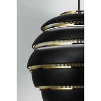 Beehive A331 Hanglamp Zwart/ Messing