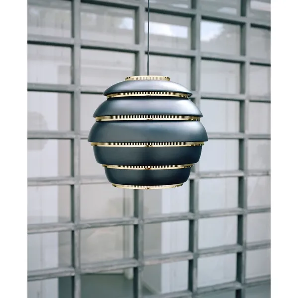 Beehive A331 Pendant Black/ Brass