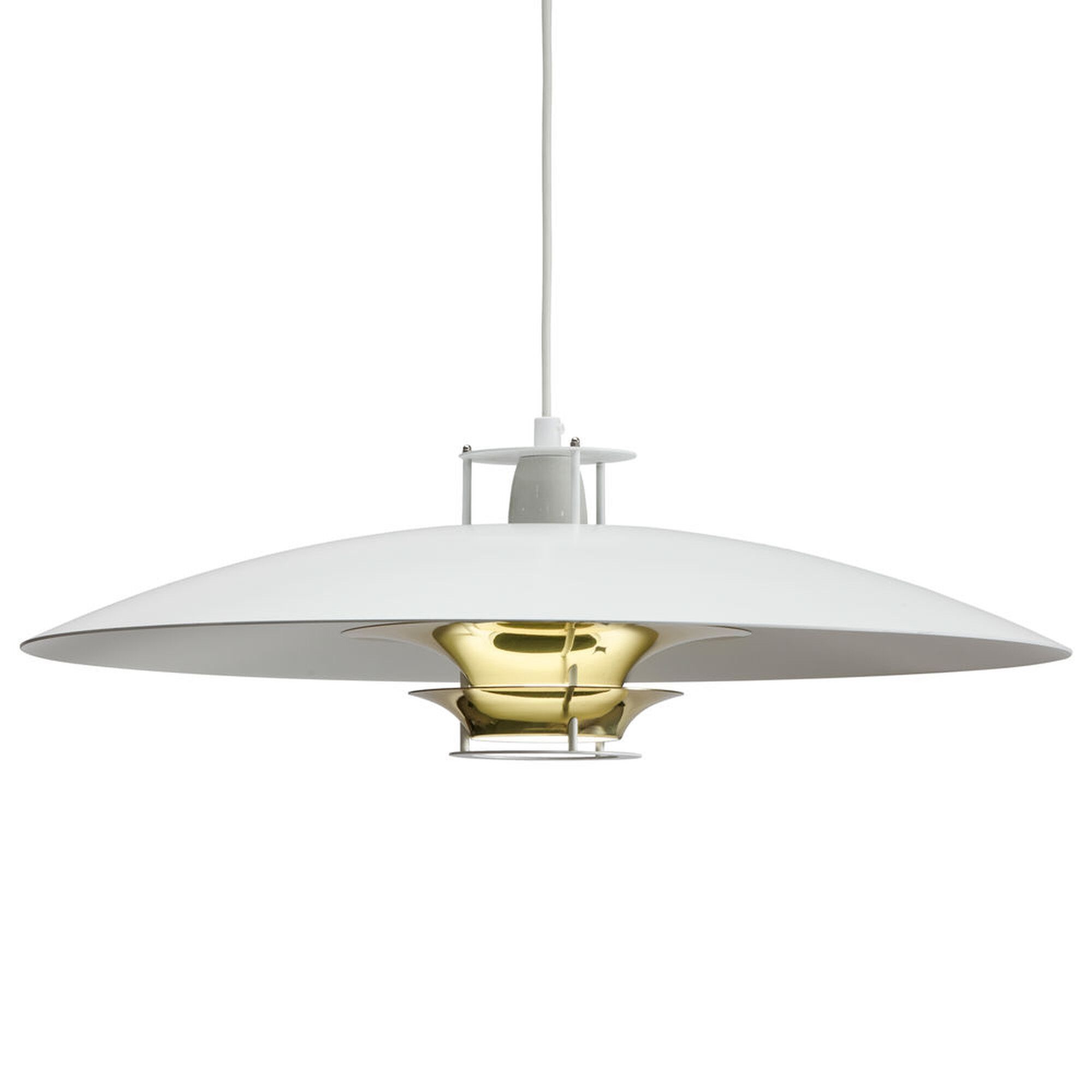 JL341 Taklampa Vit/ M&auml;ssing
