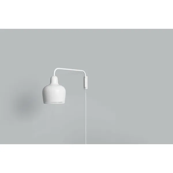 A330S Gouden Bel Wandlamp Wit