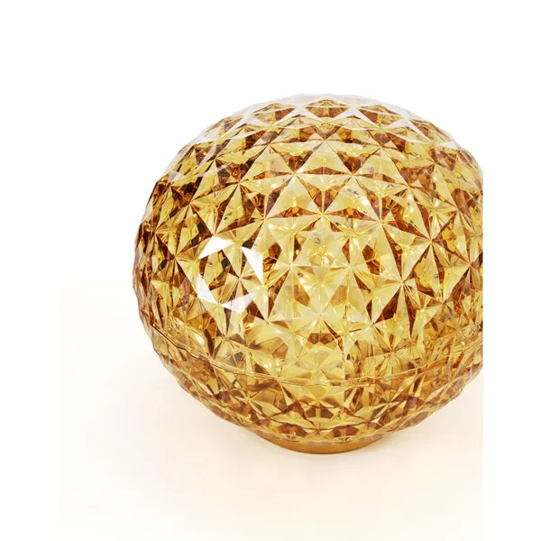 Mini Planet Bordlampe Gul