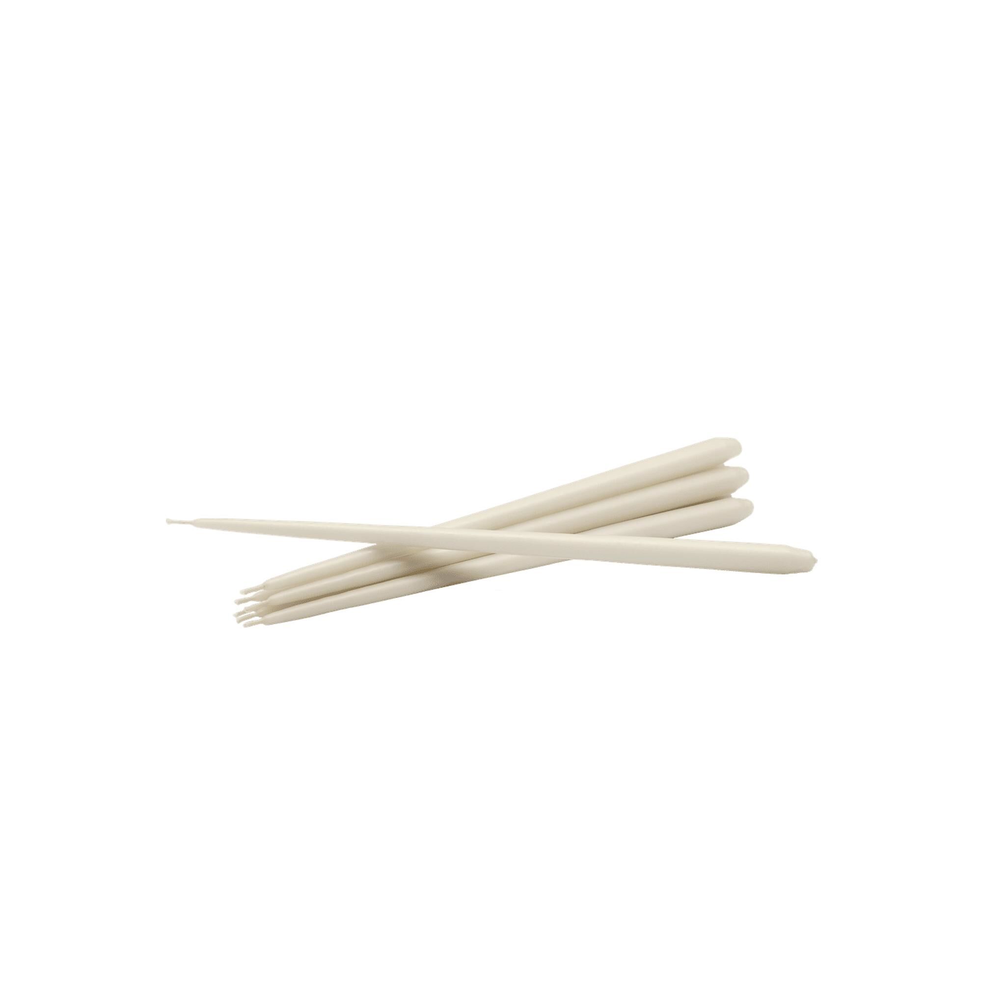 Bougies d'Ester & Erik, Lot de 6, Blanc Cassé