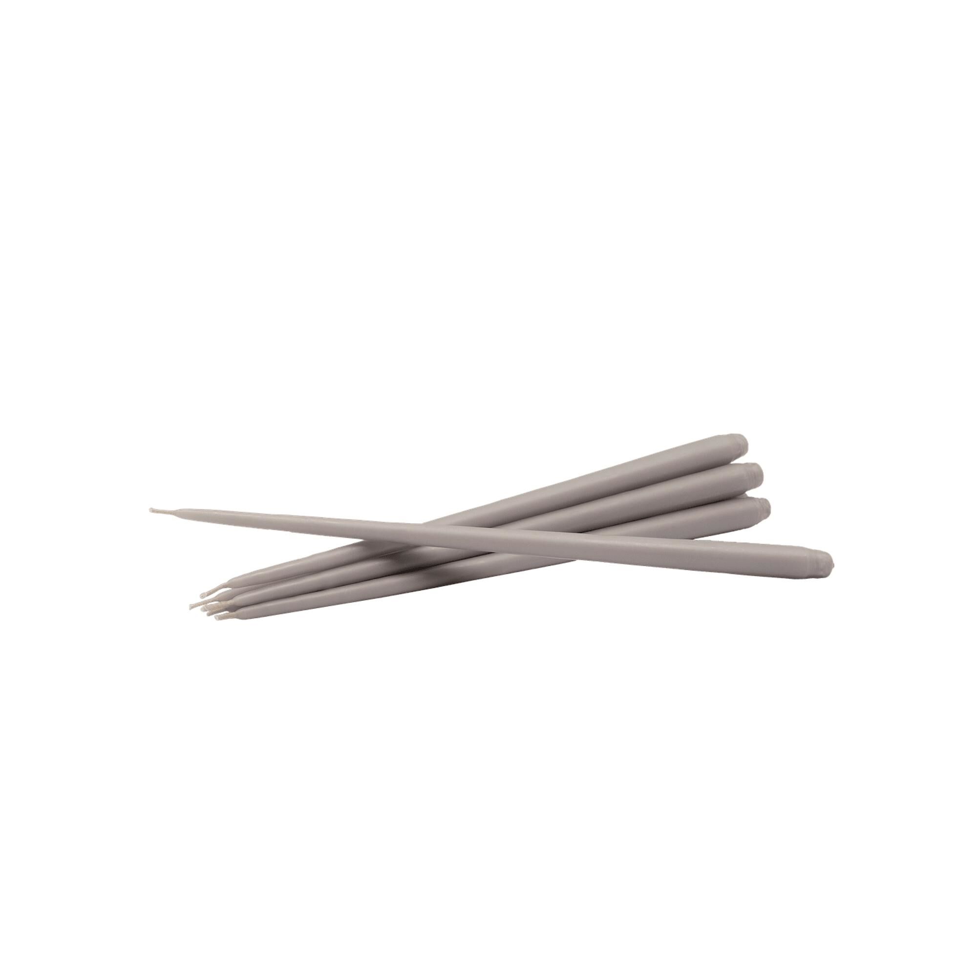 Bougies d'Ester & Erik, Lot de 6, Gris Chaud
