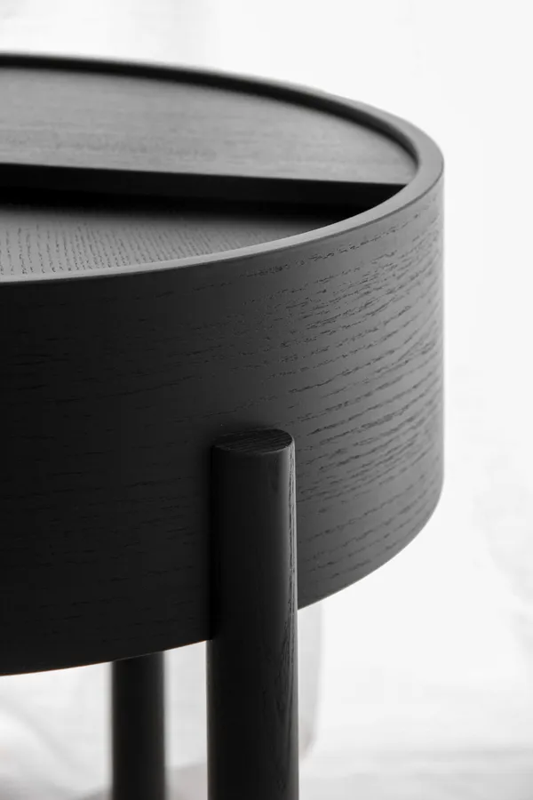 Arc Couchtisch Schwarz Asche