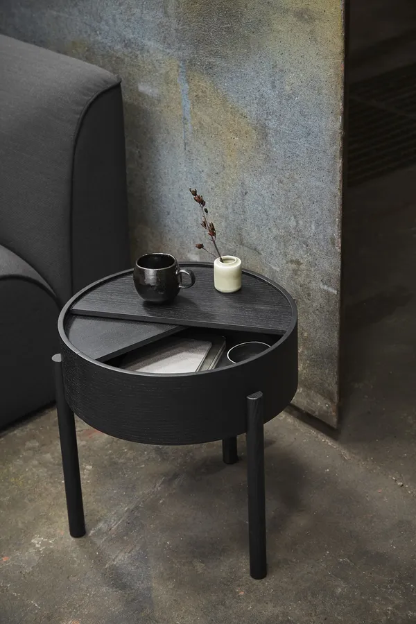 Arc Couchtisch Schwarz Asche
