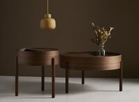 Arc Couchtisch Niedrig Walnuss
