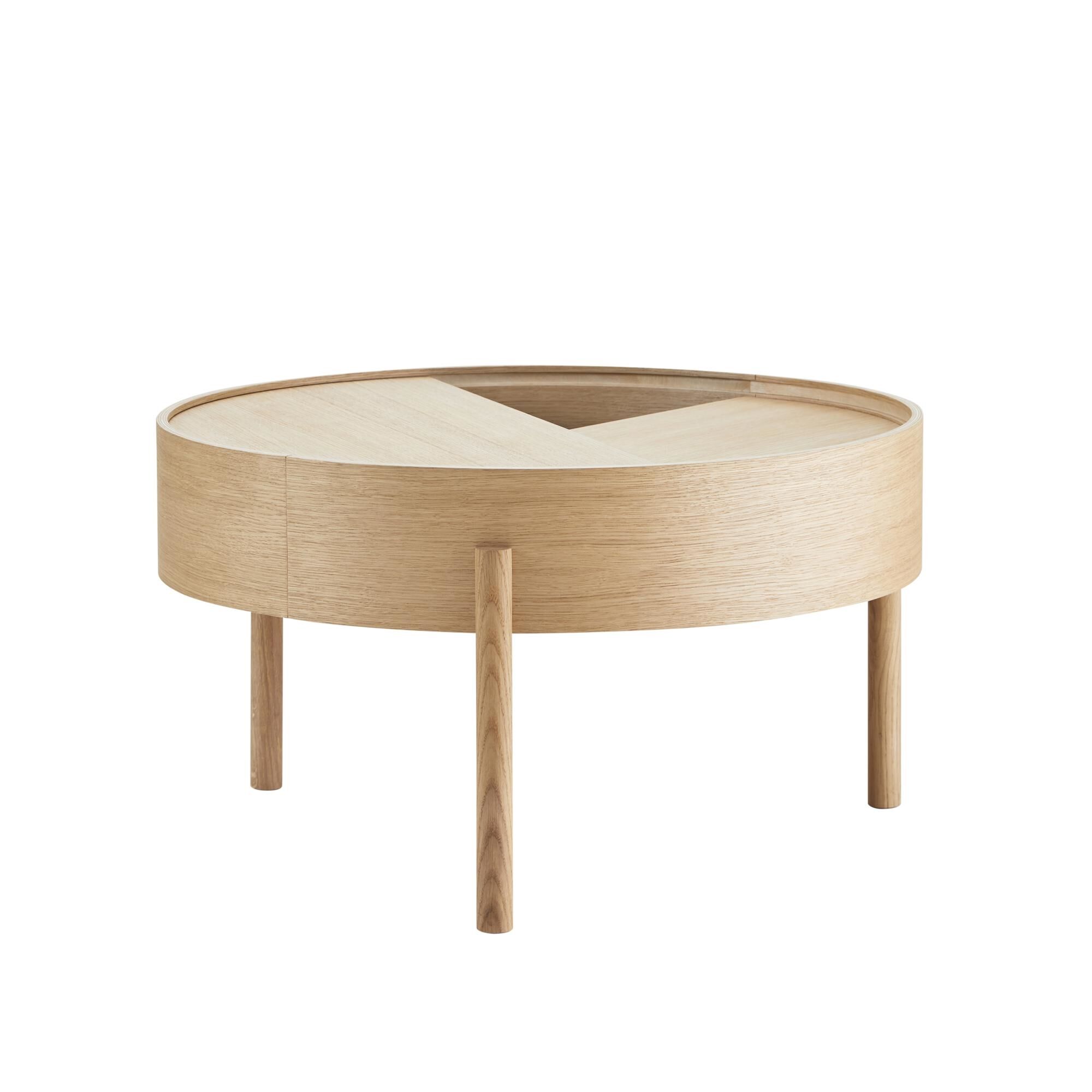 Arc Sofabord Olieret Eg Ø66
