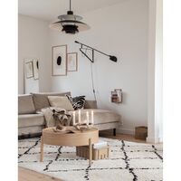 Arc Coffee Table Oiled Oak Ø66