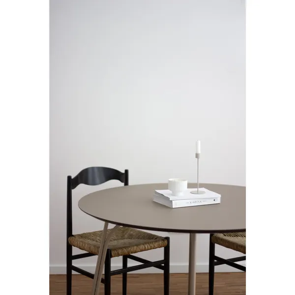 Tree Round Table Ø120 Black/ Gray-black Laminate