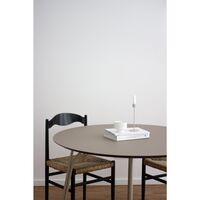 Tree Round Table Ø120 Black/ Gray-black Laminate