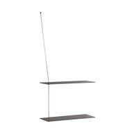 Stedge Shelf Black 60 Cm