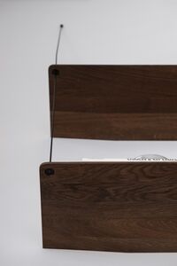 Stedge Shelf Black 60 Cm
