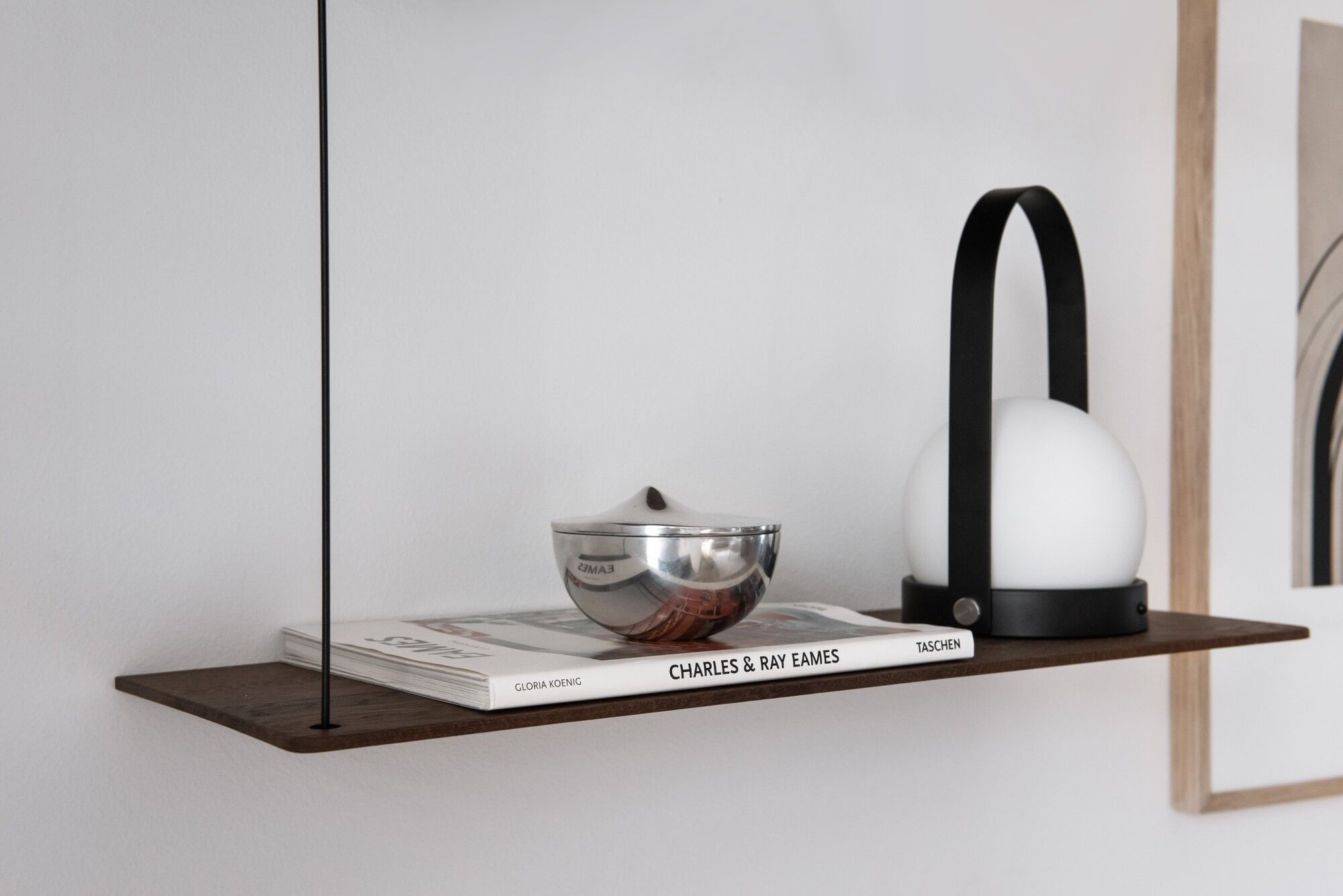 Stedge Shelf Black 60 Cm | AndLight