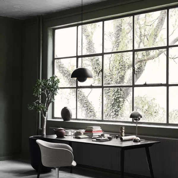 Flowerpot VP7 Pendant Signal Green