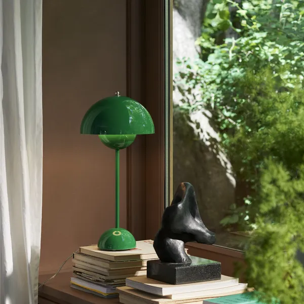 Flowerpot VP3 Tafellamp Groen