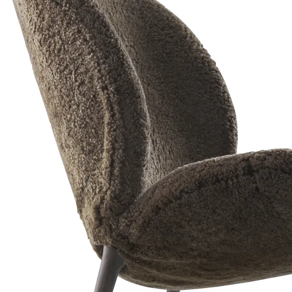 Lodge Sessel Eiche Dunkel/Curly