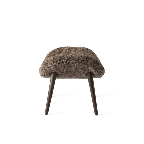 Lodge Stool Dark Oak/Curly