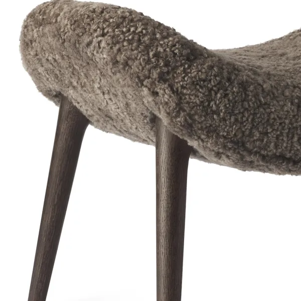 Lodge Stool Dark Oak/Curly