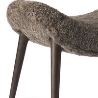 Lodge Stool Dark Oak/Curly