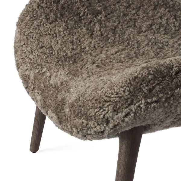Lodge Stool Dark Oak/Curly